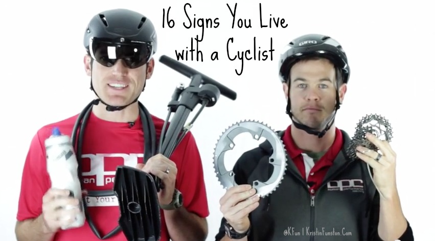 16 Signs You Live with a Cyclist