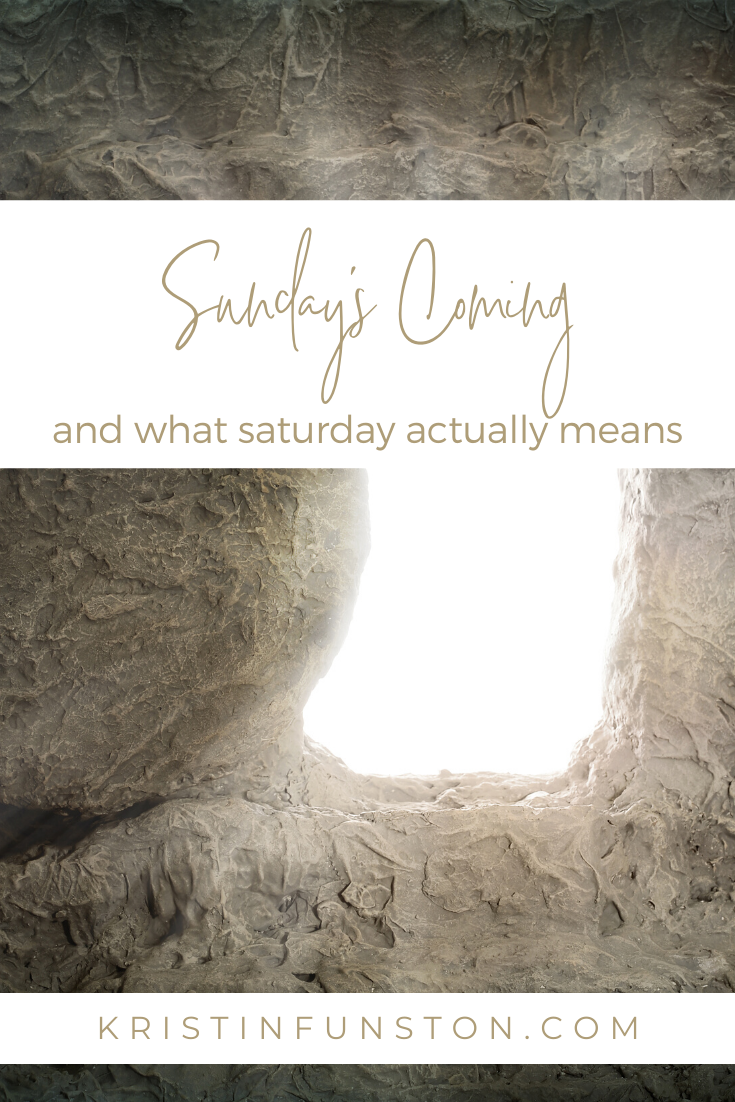It’s Good Friday, but Sunday’s Coming…