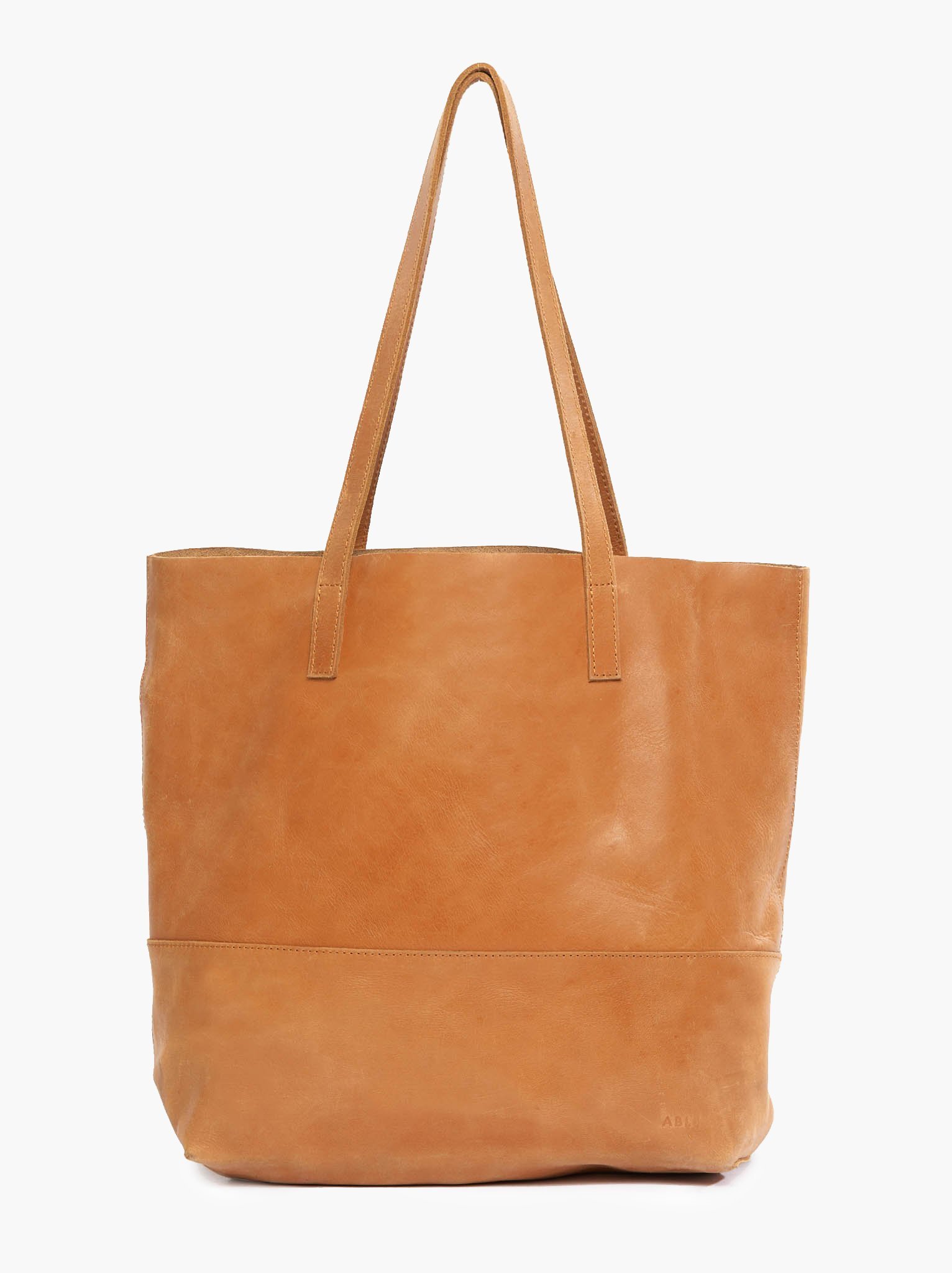 Simple leather tote from ABLE Global + Local