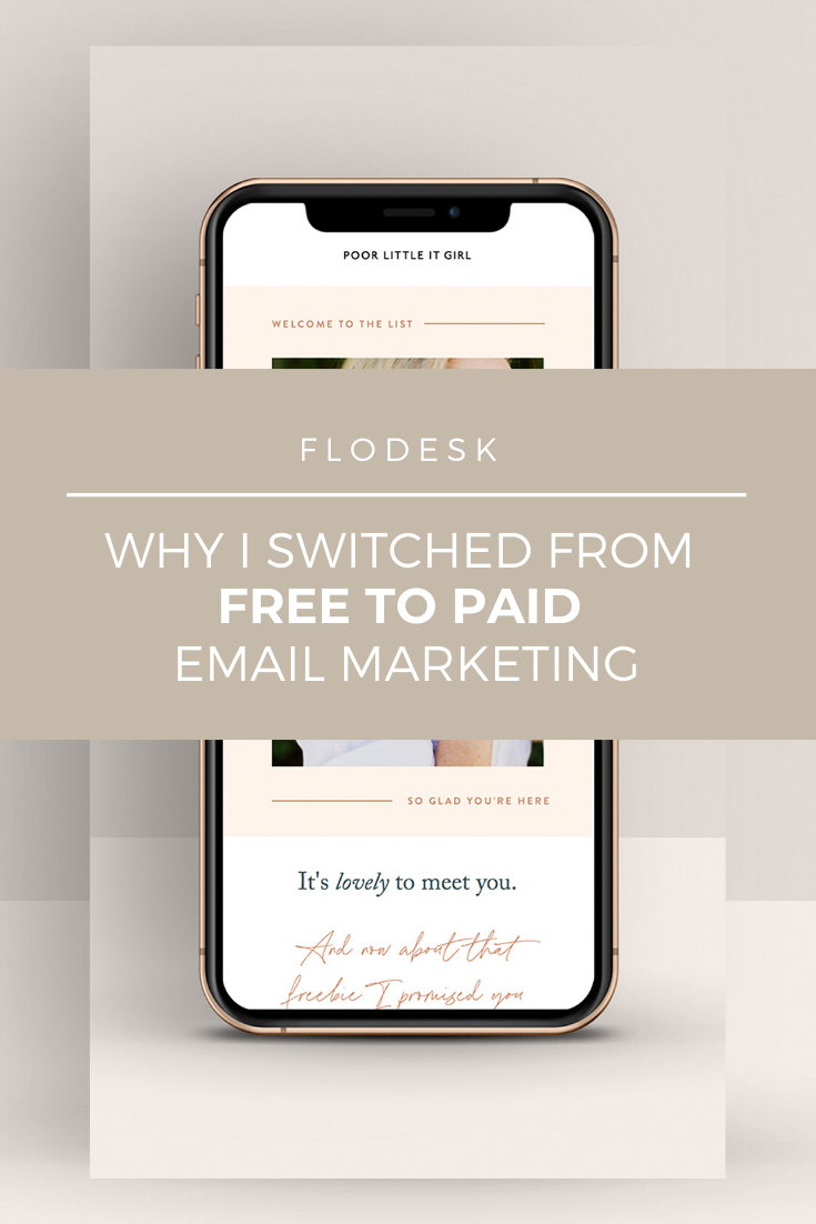 Flodesk: Why I Switched from Free to Paid Email Marketing