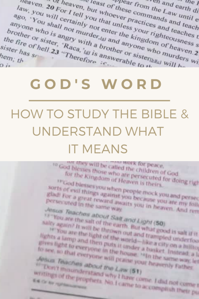 Did you know there is a difference between reading and studying the Bible? It's kind of like a casual or committed relationship...